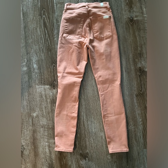 7FAMK Coral High Waist Ankle Skinny Jean _ Size 24 - Picture 3 of 7